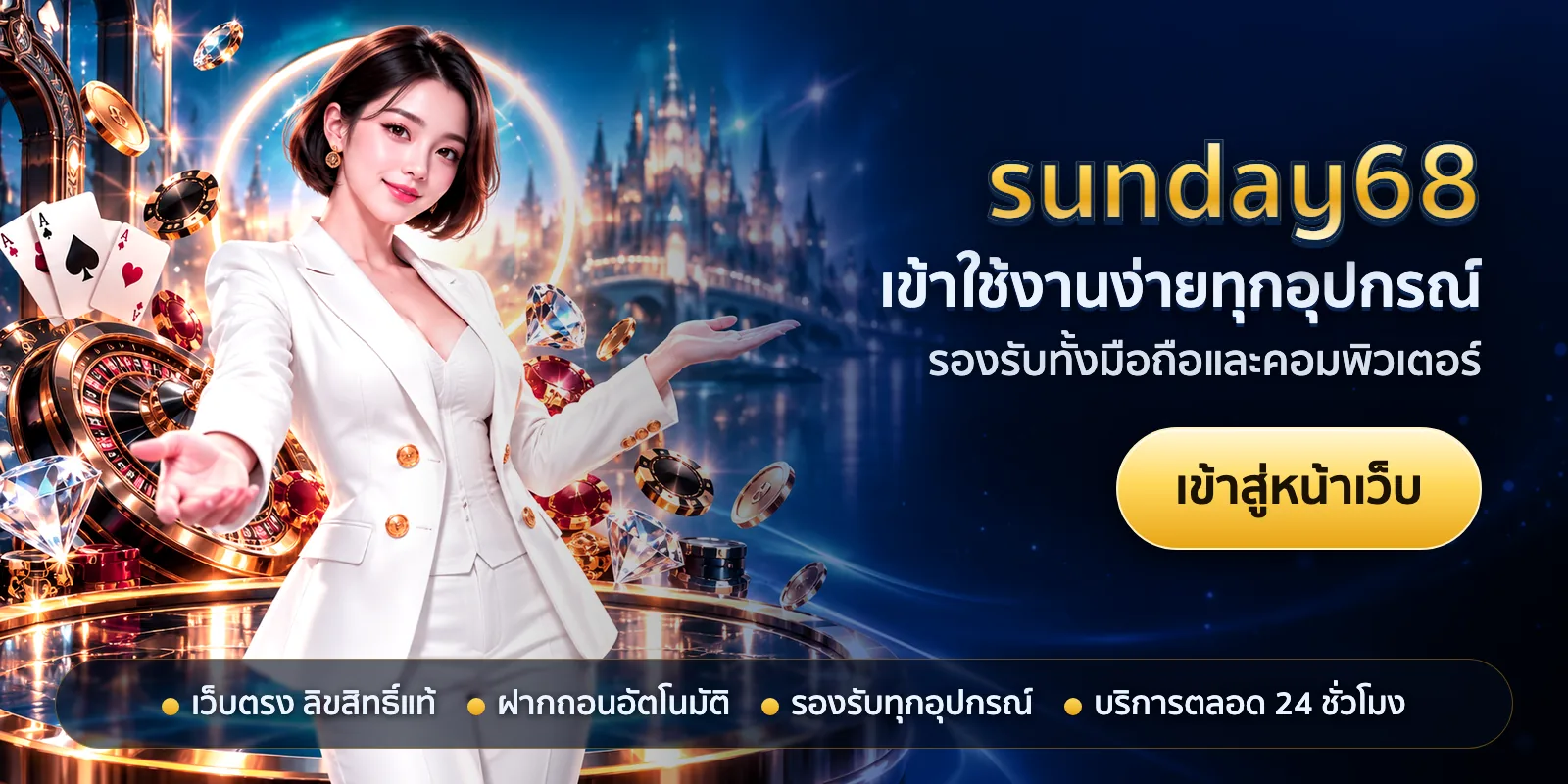 ภาพหัวเรื่องของ sunday68 ชุดที่ 2 — เข้าใช้งานง่ายทุกอุปกรณ์